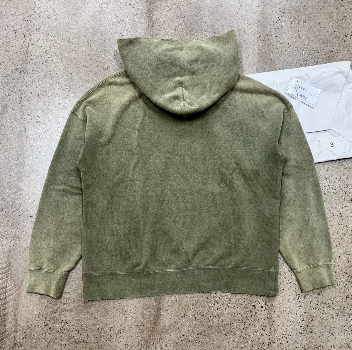 Visvim VISVIM 22AW CONTRARY DEPT JUMBO HOODIE CRASH ，size3 Size US L / EU 52-54 / 3 - 2 Thumbnail