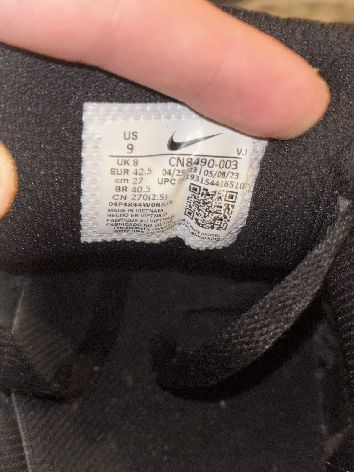 Nike Nike air max 90 “Triple black” Size US 9 / EU 42 - 7 Thumbnail