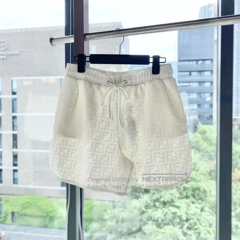 Fendi Fendi Women's Beige Polyester Shorts . Size 23" - 1 Thumbnail