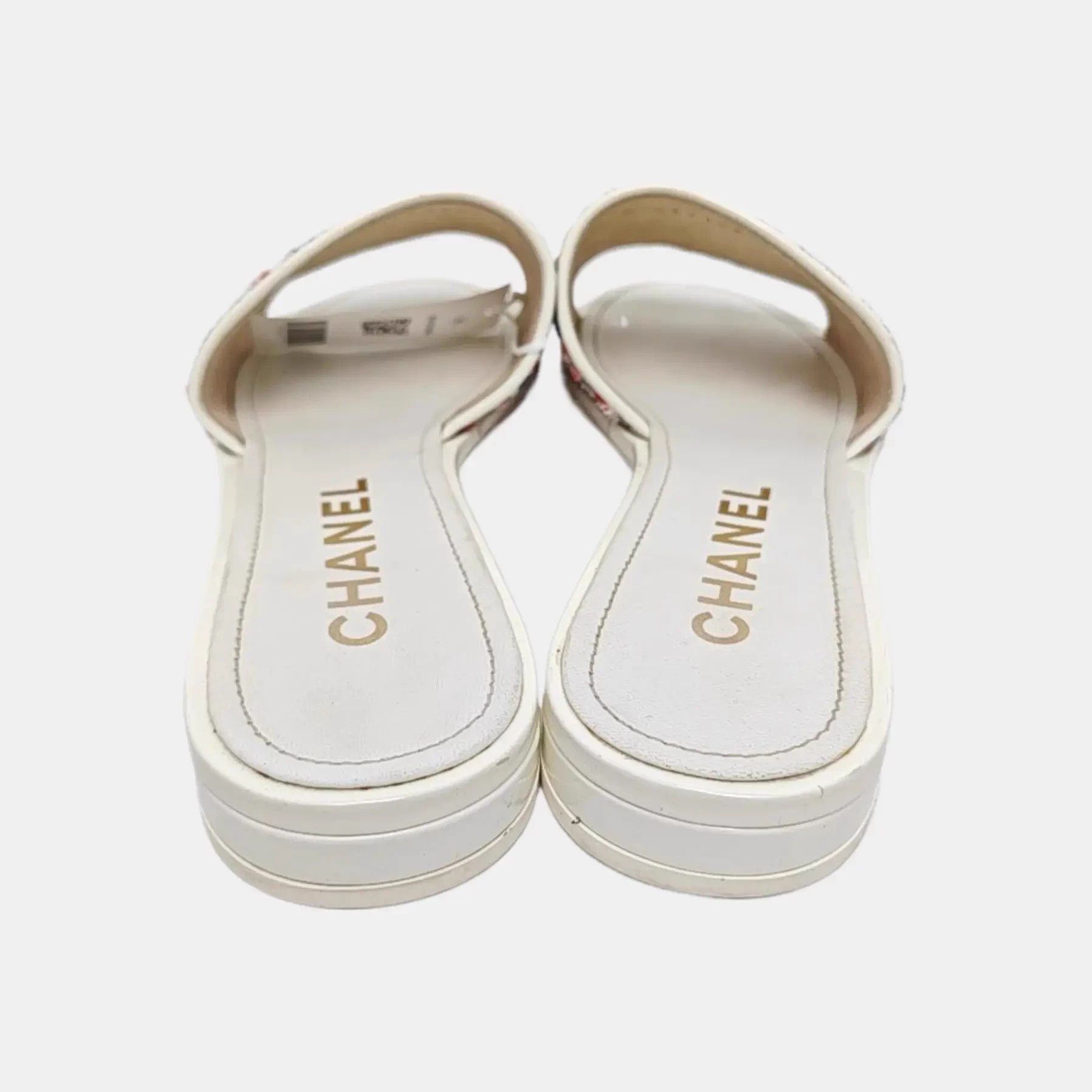 Chanel Chanel Slippers 38 EU Size US 7 / IT 37 - 9 Thumbnail