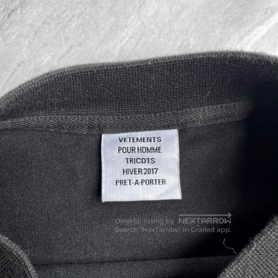 Vetements Vetements Back Logo Long Sleeve Sweatshirt . Size US M / EU 48-50 / 2 - 4 Thumbnail