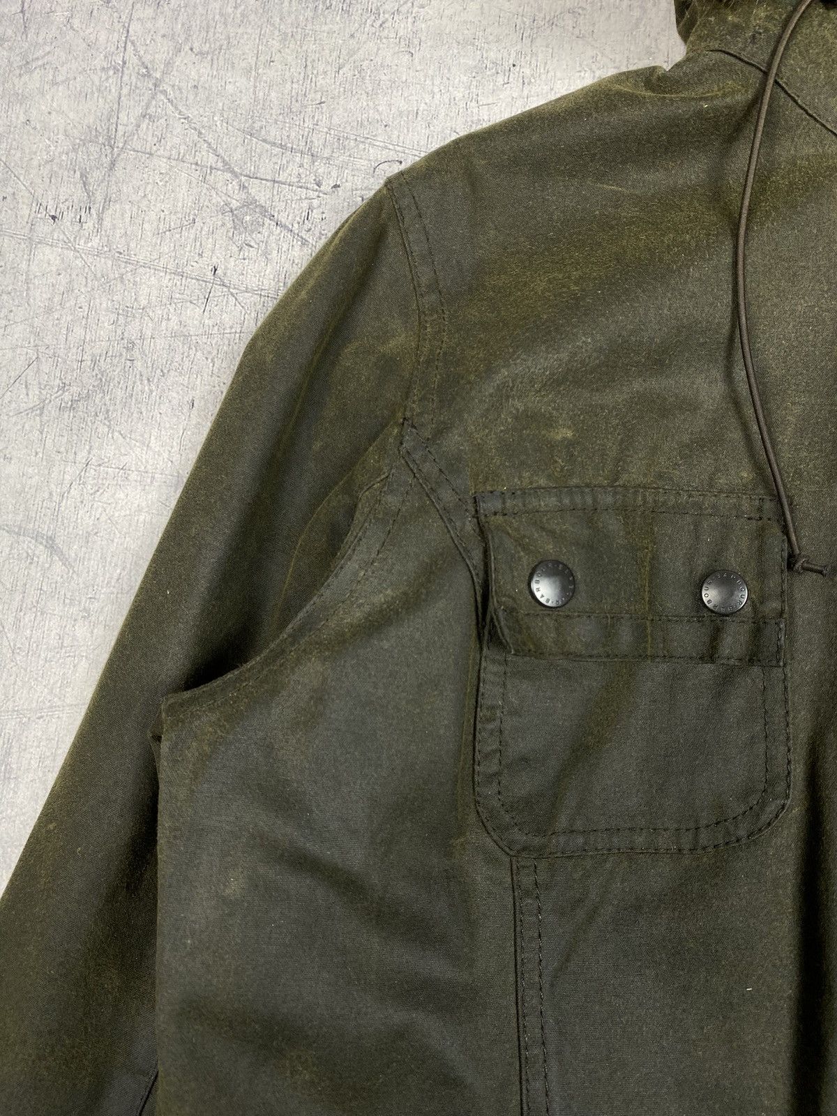 Barbour Barbour Brighton Union Jack Waxed Parka Fur Hood Size M / US 6-8 / IT 42-44 - 8 Thumbnail