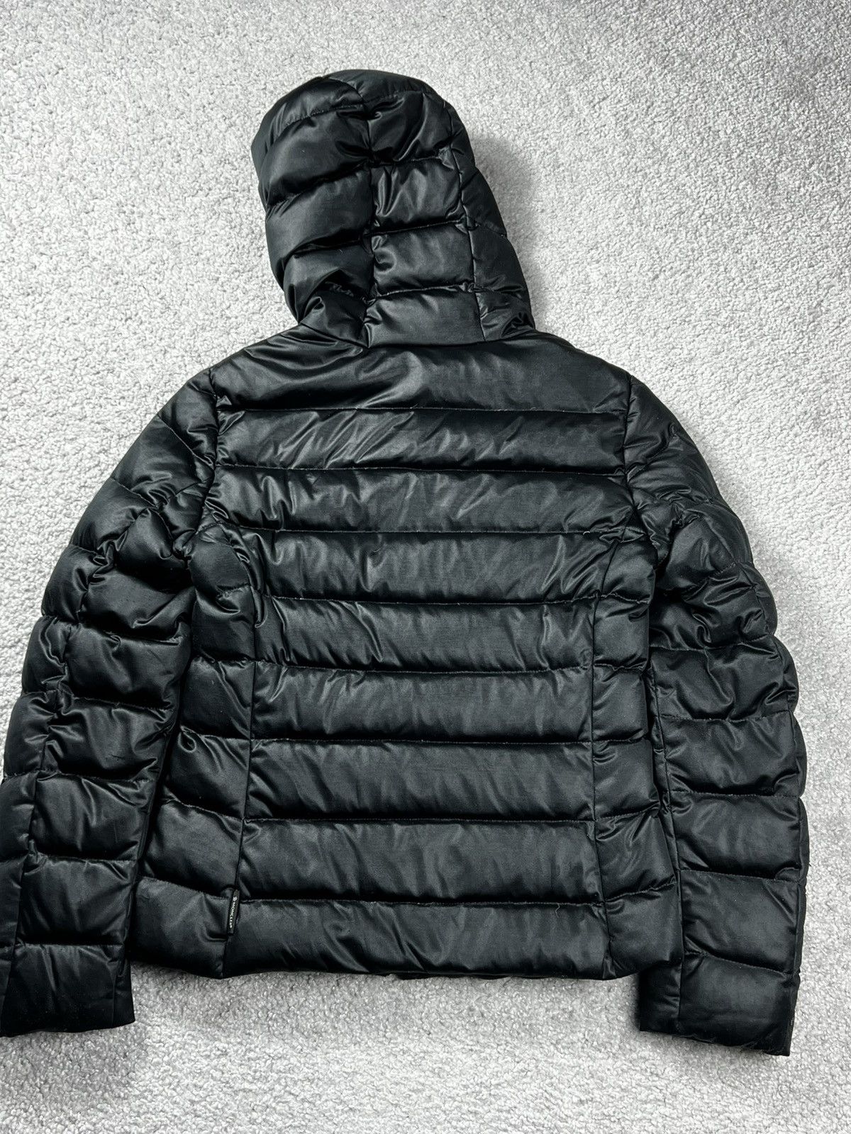 Moncler Moncler Black Jersey Down Jacket Size 2 Size M / US 6-8 / IT 42-44 - 4 Thumbnail