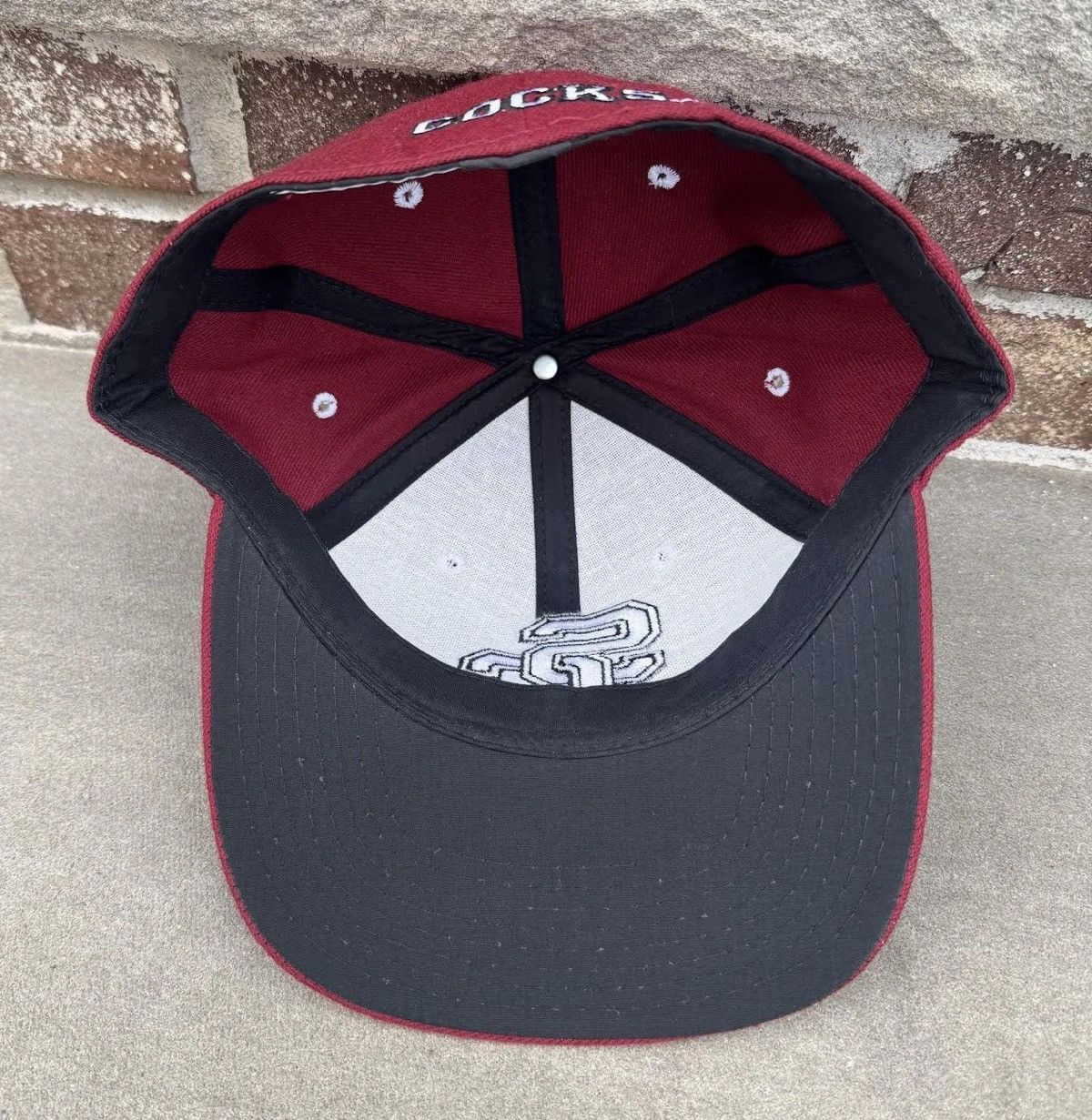 Zephyr Vintage Zephyr Graf-X South Carolina Gamecocks Fitted Hat Size ONE SIZE - 3 Thumbnail