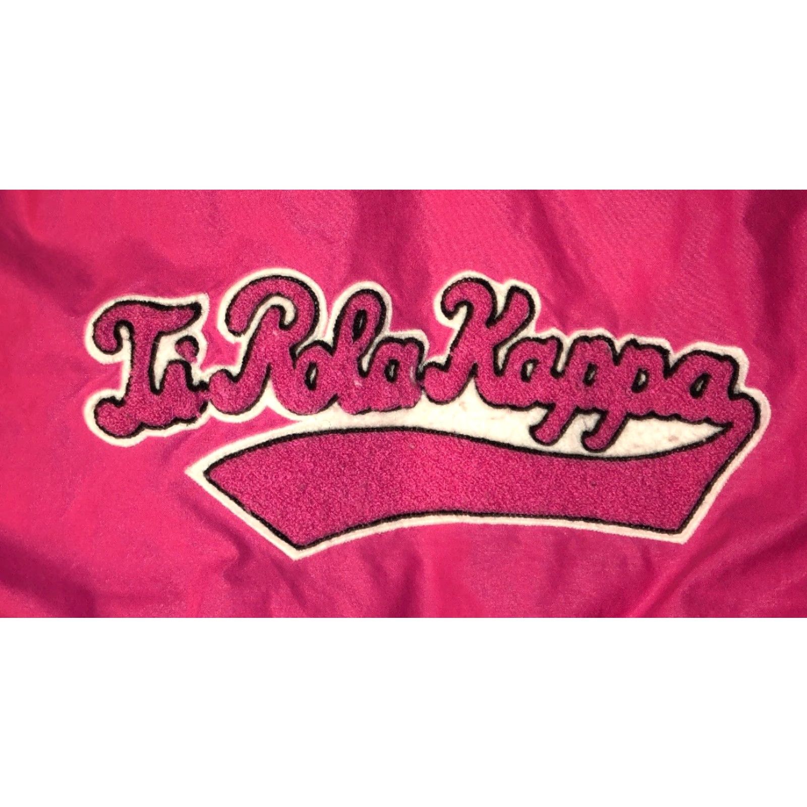 Vintage Vtg Ti Rola Kappa Tyrolia By Head Womens White/Pink Graphic Patch Jacket Size L / US 10 / IT 46 - 5 Thumbnail