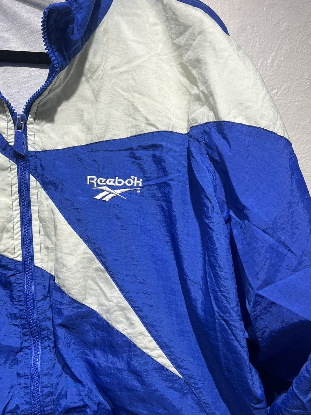 Reebok × Vintage Vintage Reebok Windbreaker Size US L / EU 52-54 / 3 - 4 Thumbnail