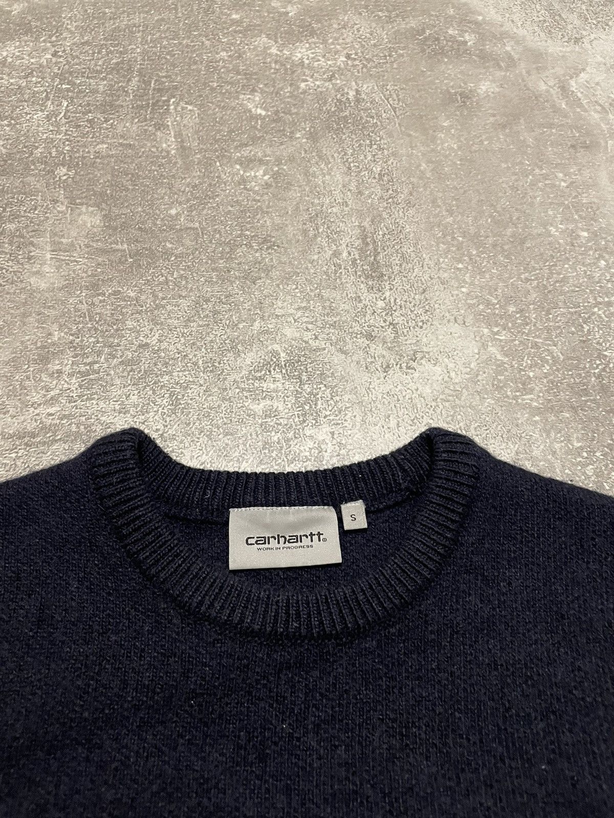 Carhartt Vintage Carhartt University Script Lambswool Sweater Size US S / EU 44-46 / 1 - 7 Thumbnail