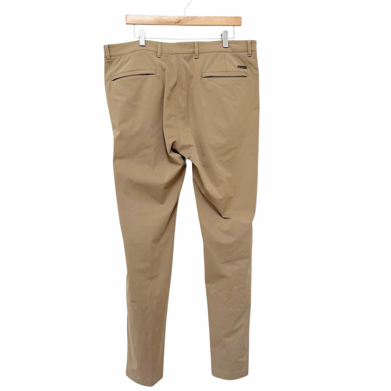 Twillory Twillory Tan Performance Tailored Fit Golf Pants 36x32 Size US 36 / EU 52 - 6 Thumbnail