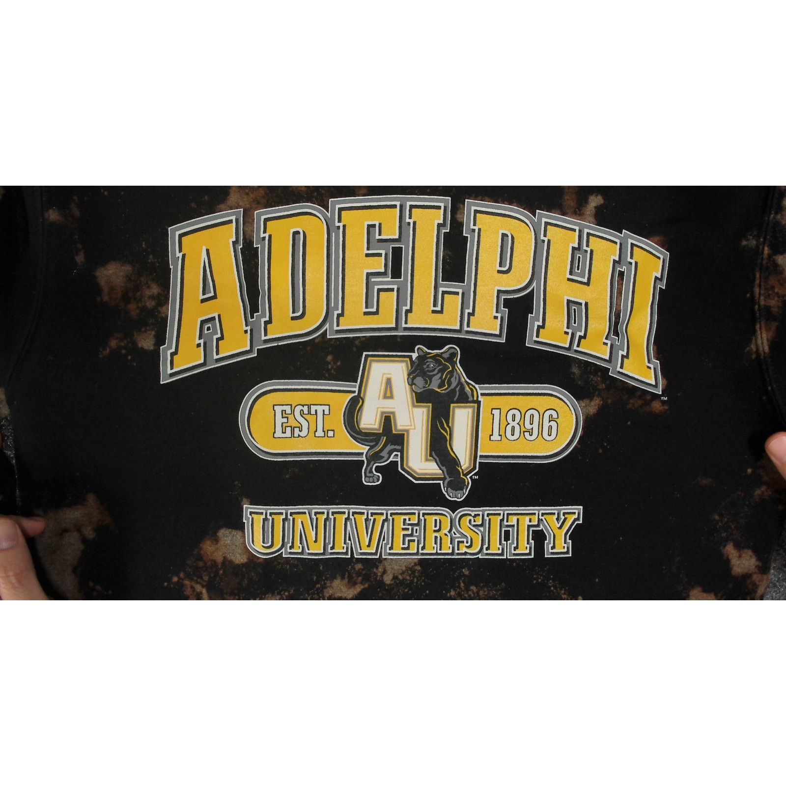 Champion Champion Y2K Custom Bleach Tie Dye Adelphi Oversized Small Size US S / EU 44-46 / 1 - 11 Thumbnail