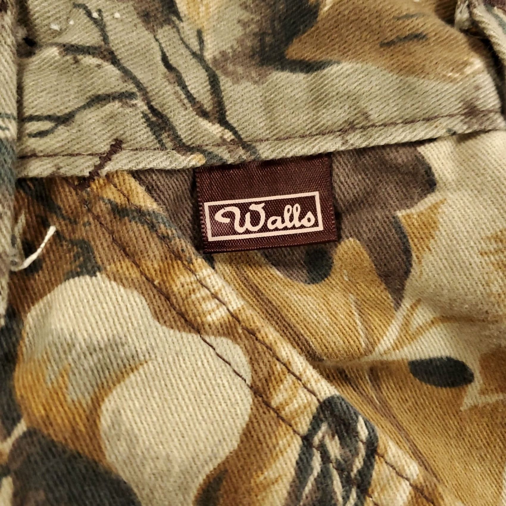 Walls Walls Camo Jeans Mens 30x28 Jeans Camouflage 5-Pocket Denim Brown Green Powerfully Relaxed Regular Mens Size US 30 / EU 46 - 6 Thumbnail