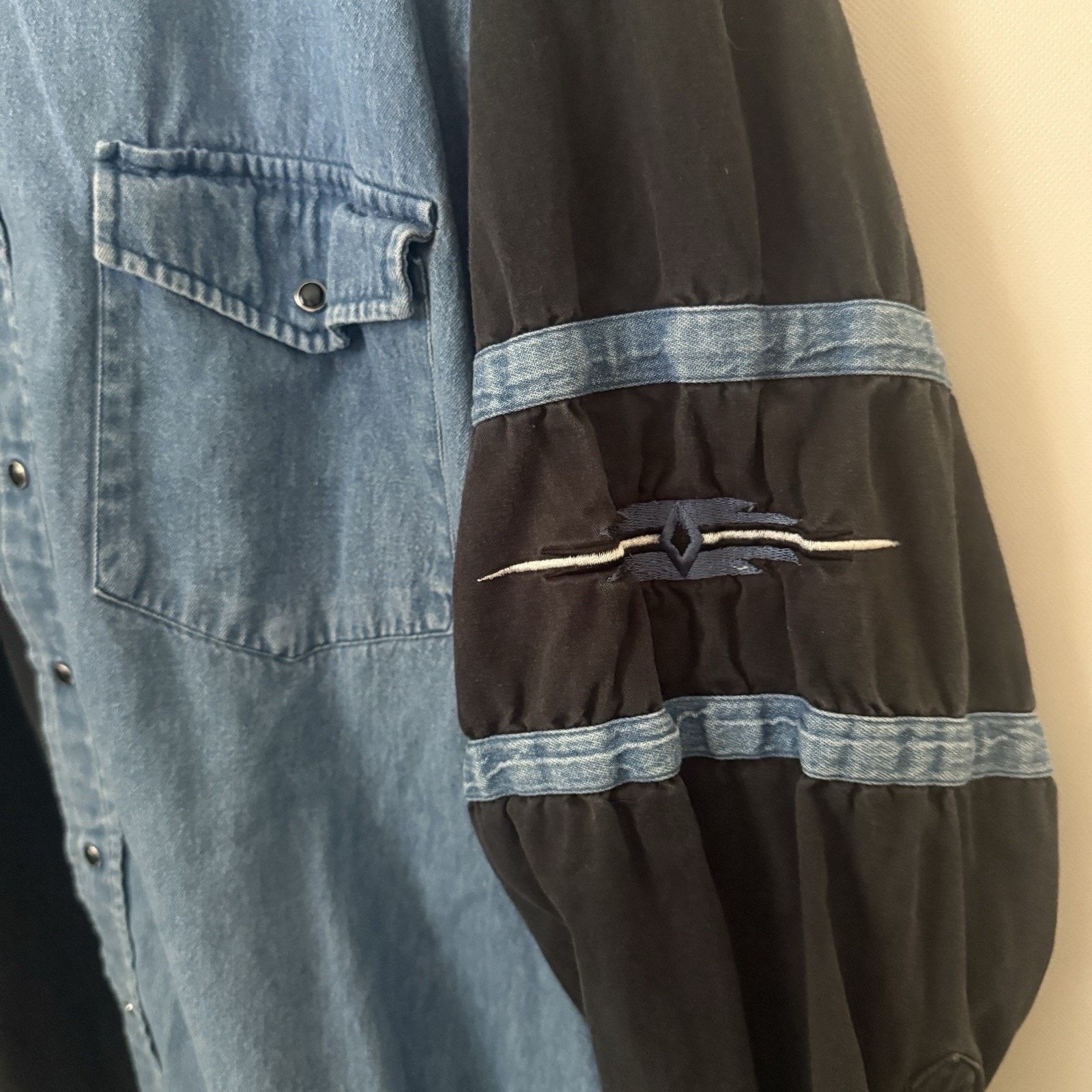 Other Vtg Cumberland Outfitters Aztec Western Steer Roping Shirt Size US XXL / EU 58 / 5 - 4 Thumbnail