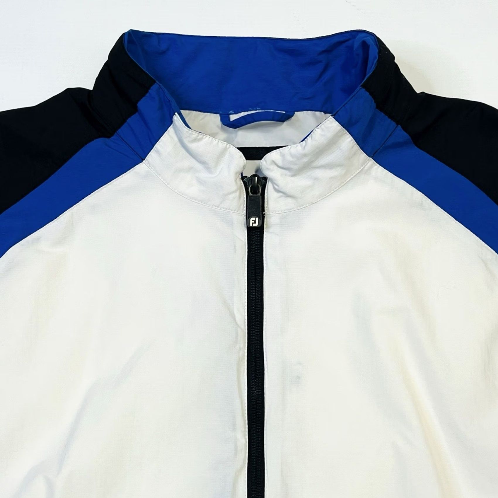 Footjoy FootJoy Windbreaker Jacket Men L Blue White 1/4 Zip Pullover Lightweight Polo Shirt Style Outdoor Golf Size US L / EU 52-54 / 3 - 3 Thumbnail