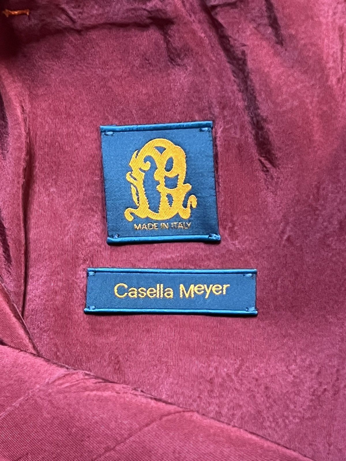 Other Casella Meyer 100% Silk Cargo Pants Size US 32 / EU 48 - 9 Thumbnail