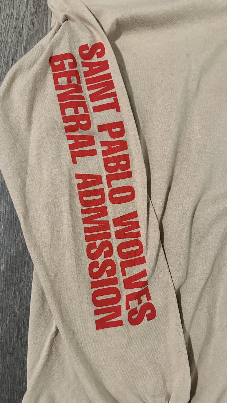 Kanye West Kanye West Saint Pablo Tour L/S Size US M / EU 48-50 / 2 - 2 Thumbnail