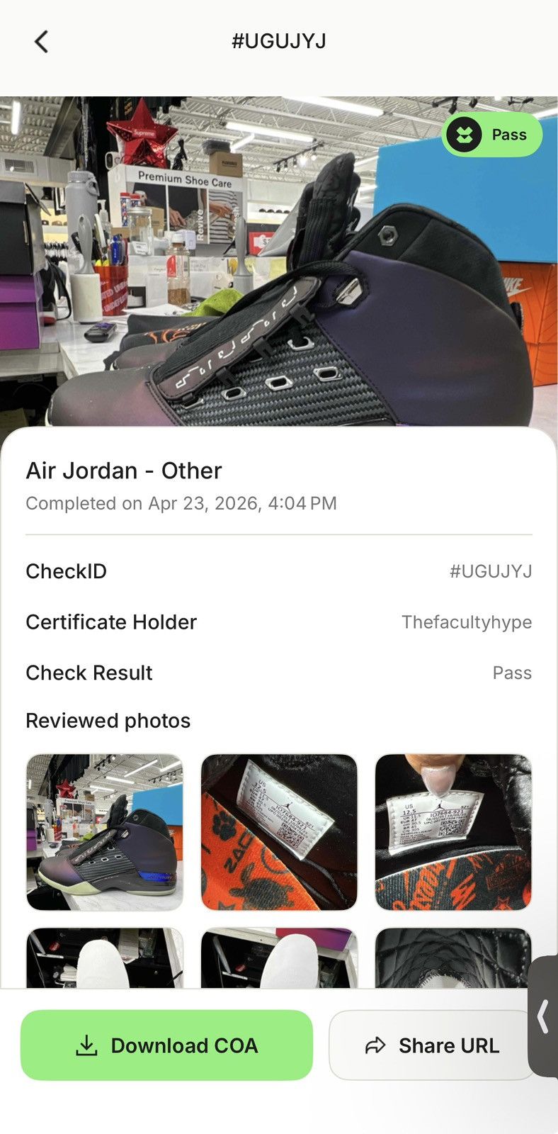 Jordan Brand Jordan 17 Doernbecher Zach Rumbaugh Size 12.5 (2026) Size US 12.5 / EU 45-46 - 18 Thumbnail