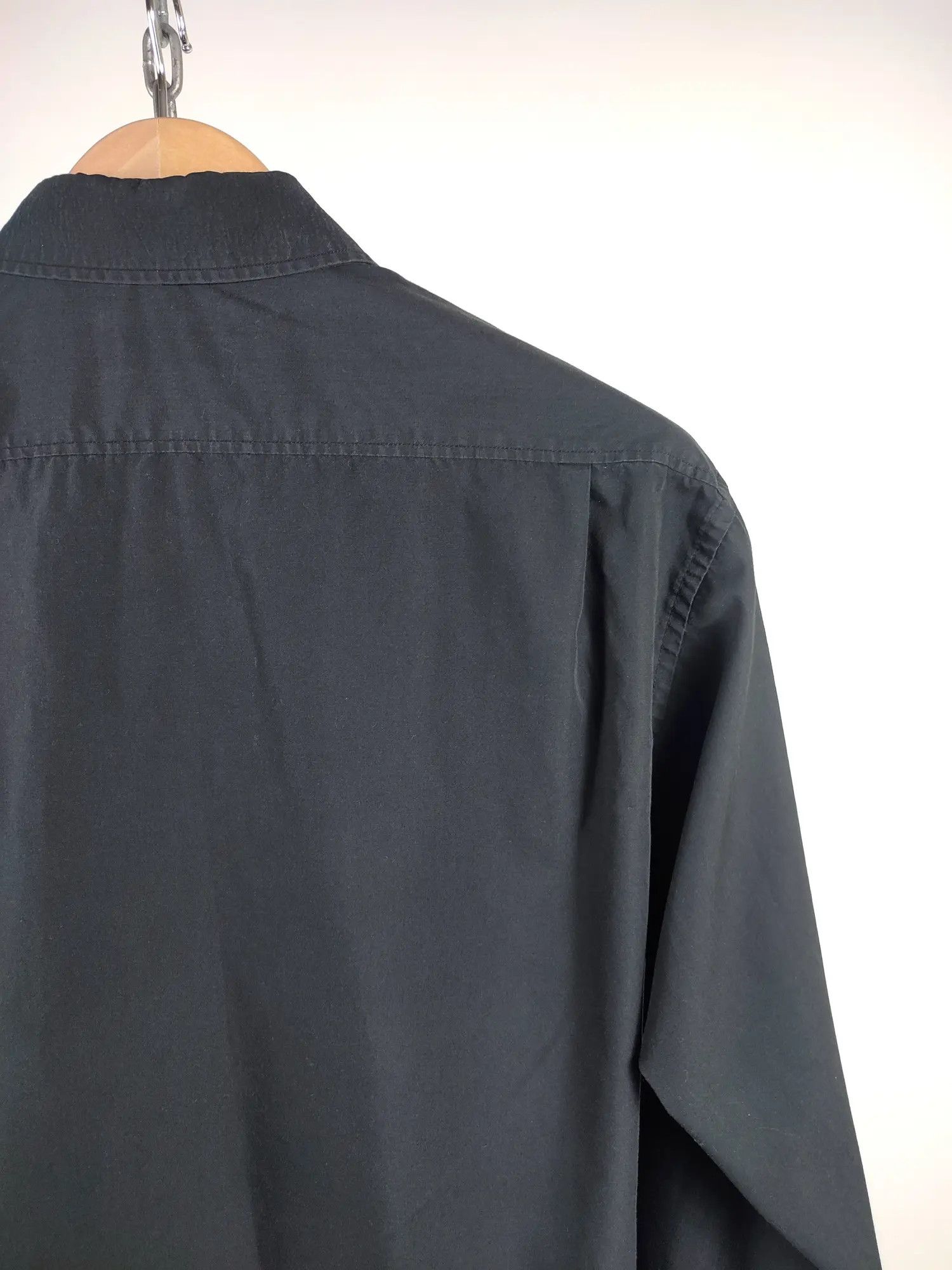 Yves Saint Laurent Ysl black vintage shirt Size US L / EU 52-54 / 3 - 10 Thumbnail