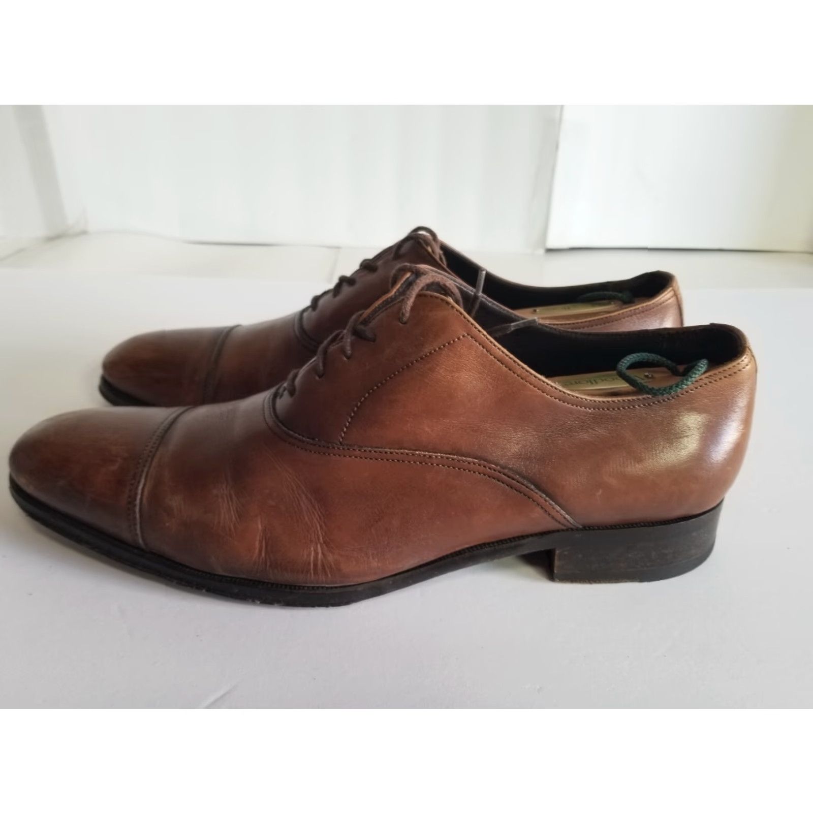 To Boot New York To Boot New York Shoes Cap Toe Oxford 1298 Italy Brown Calfskin Men’s Size 10 Mens Size ONE SIZE - 5 Thumbnail
