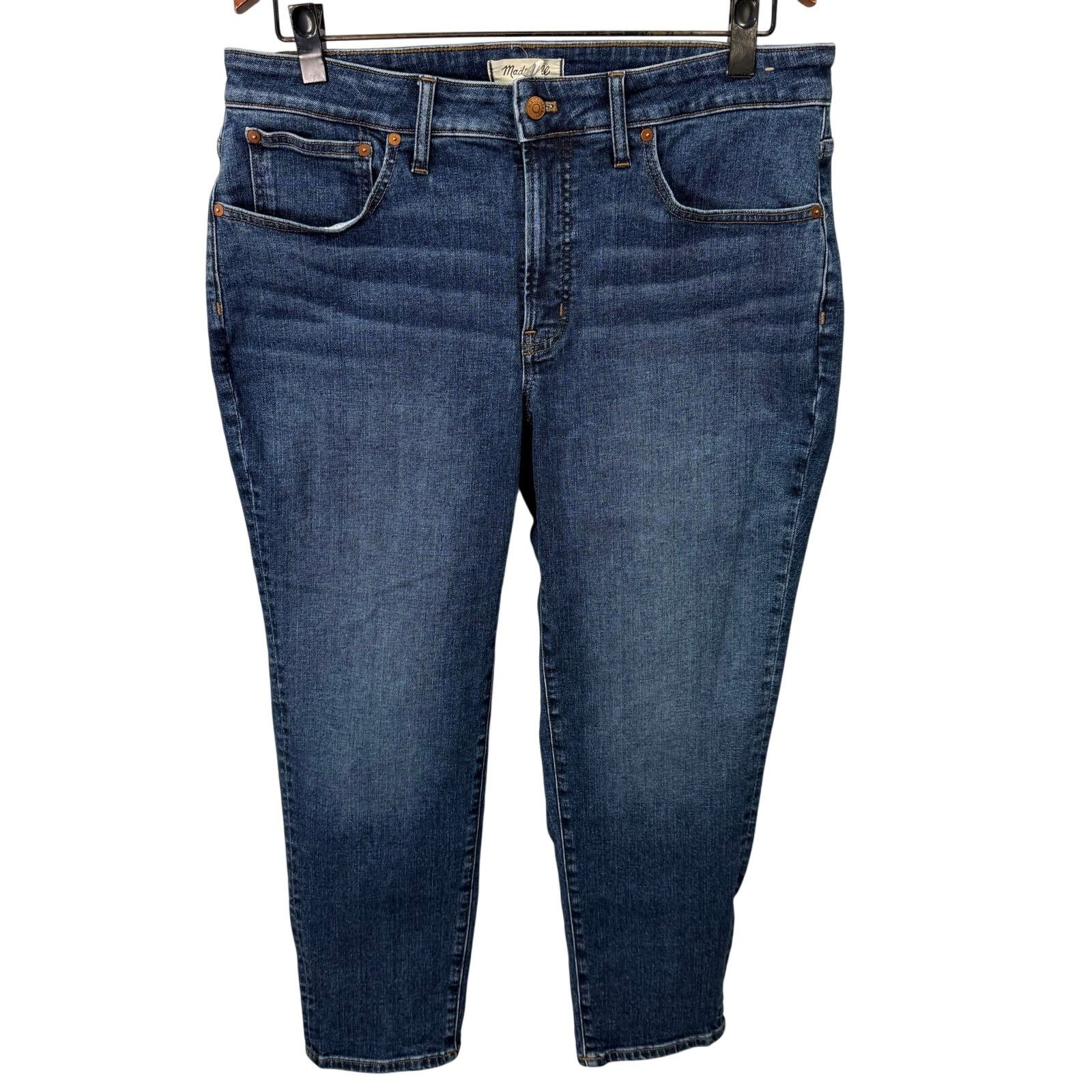 Madewell Madewell Mid Rise Perfect Vintage Jeans Size 14W # G597 Size 36" / US 14 / IT 50 - 1 Thumbnail