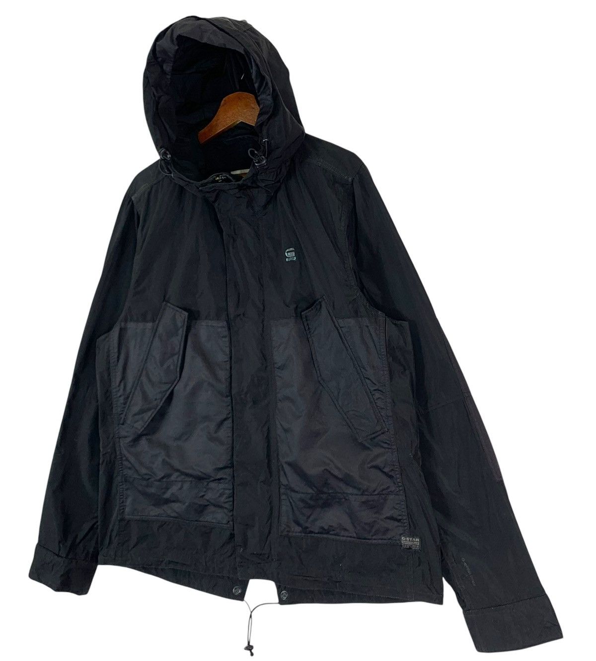 G-Star VINTAGE G STAR RAW CARGO PARKA HOODIE JACKET Size US XL / EU 56 / 4 - 3 Thumbnail