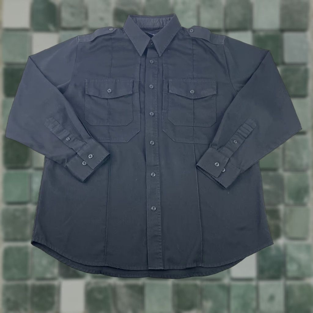 Vintage 5.11 Tactical Shirt Men Large Black Vented Long Sleeve Police Fire EMS Military Size US L / EU 52-54 / 3 - 1 Thumbnail