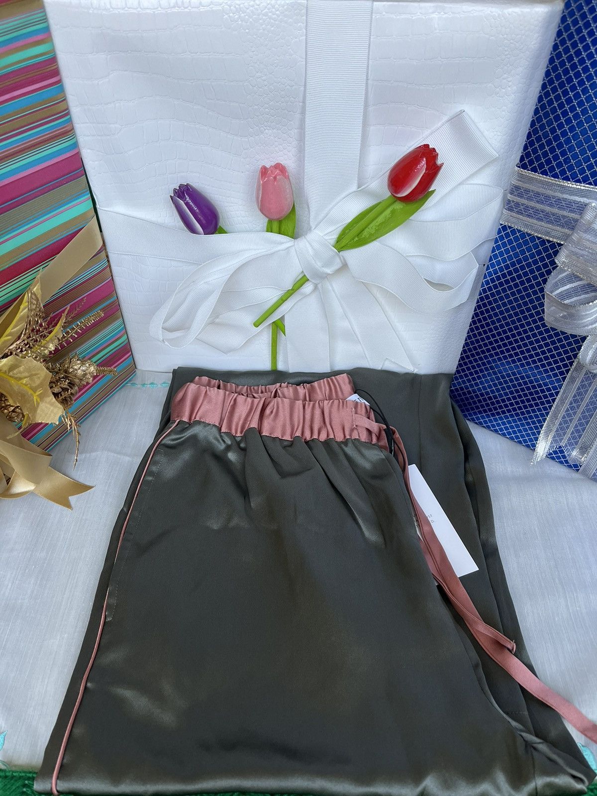 Other Luna Silk Pants Size 26" / US 2 / IT 38 - 3 Thumbnail