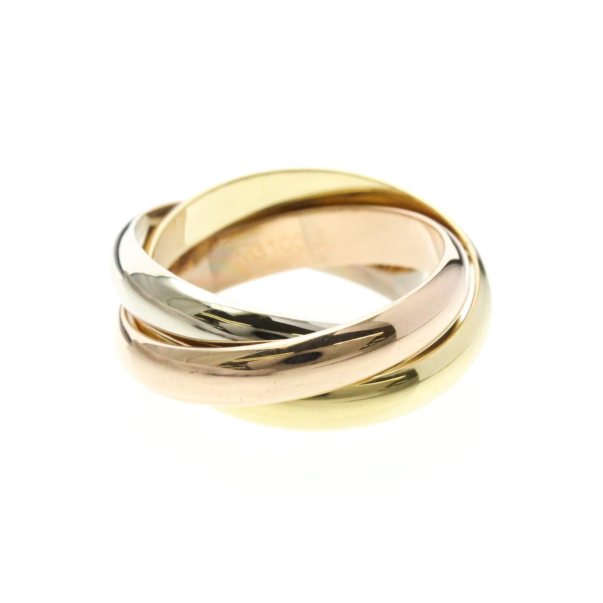 Cartier CARTIER Trinity Ring Yellow Gold (18K),Pink Gold (18K),White Gold (18K) Polished Size ONE SIZE - 1 Thumbnail