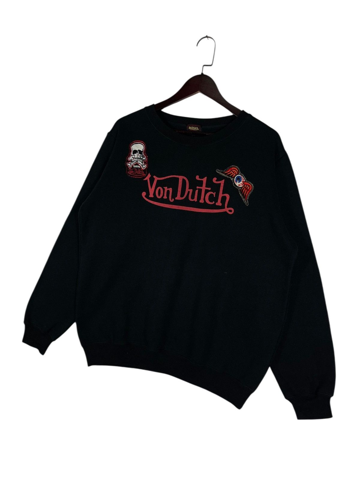 Von Dutch Vintage Von Dutch Sweatshirt Black Large Size US L / EU 52-54 / 3 - 6 Thumbnail