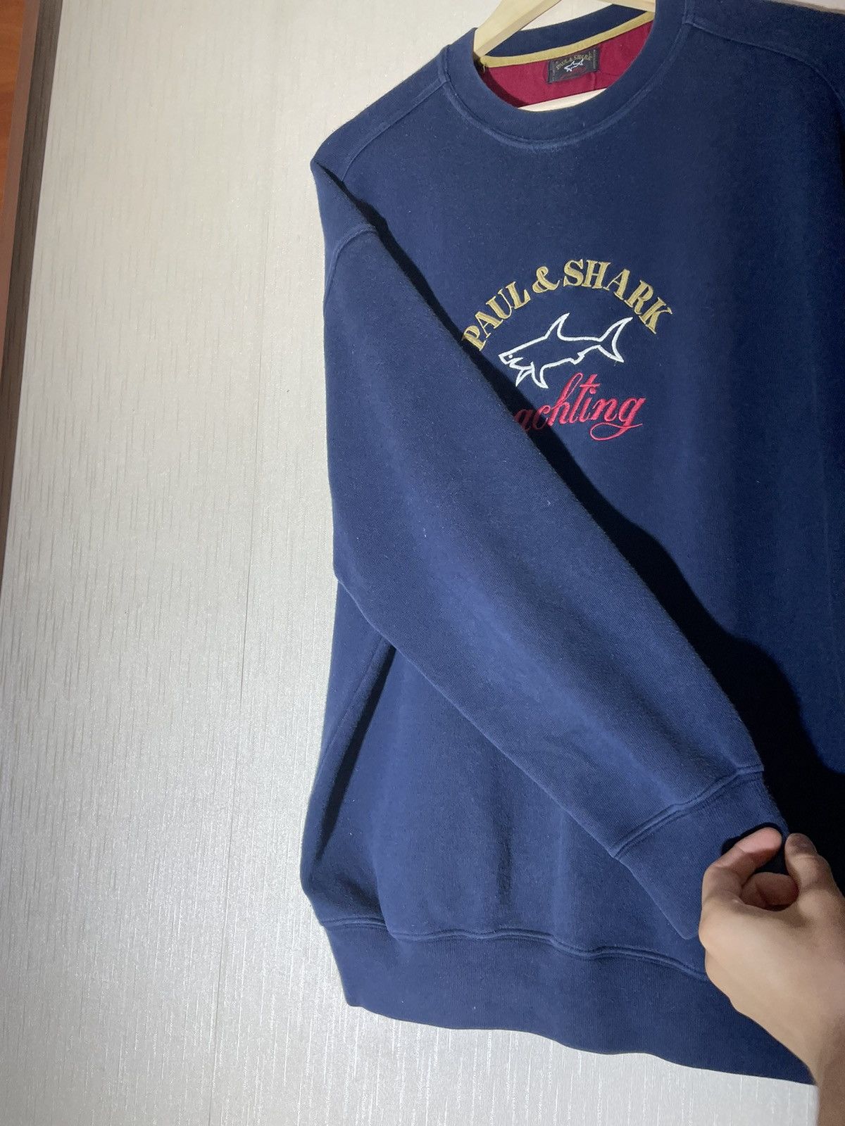 Paul & Shark × Vintage Paul Shark Yachting vintage sweatshirt 90s Size US L / EU 52-54 / 3 - 8 Thumbnail