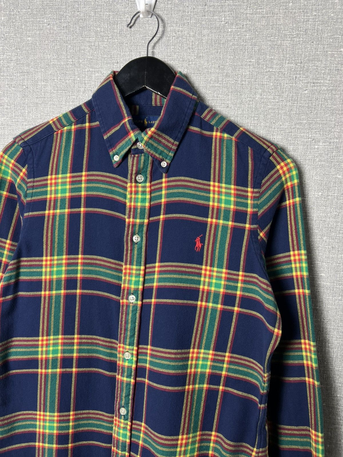 Polo Ralph Lauren Polo Ralph Lauren American Plaid Checkered Flannel Shirt Size US S / EU 44-46 / 1 - 2 Thumbnail