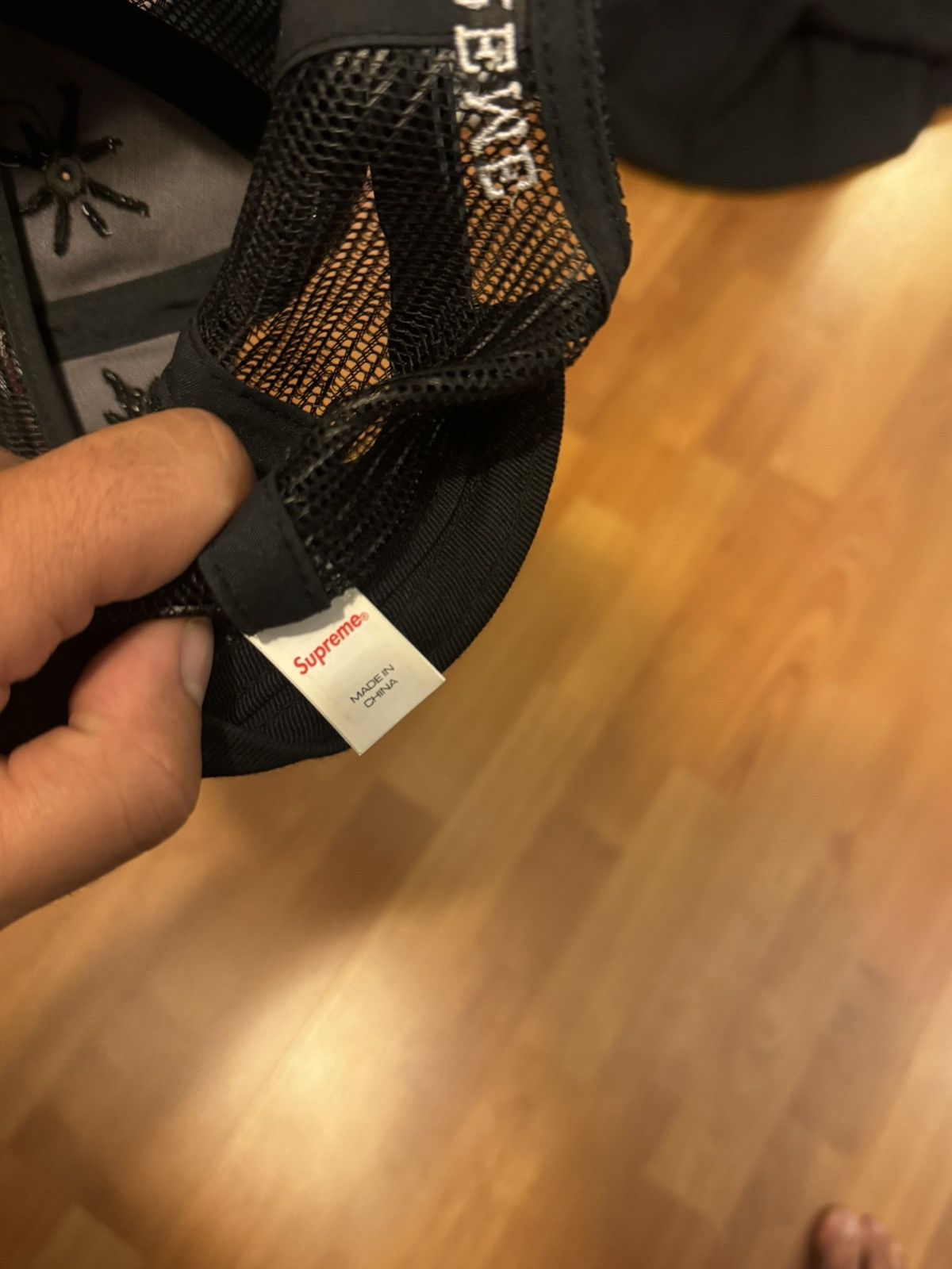 Supreme Supreme Reaper Mesh 6 Panel Hat Size ONE SIZE - 6 Thumbnail
