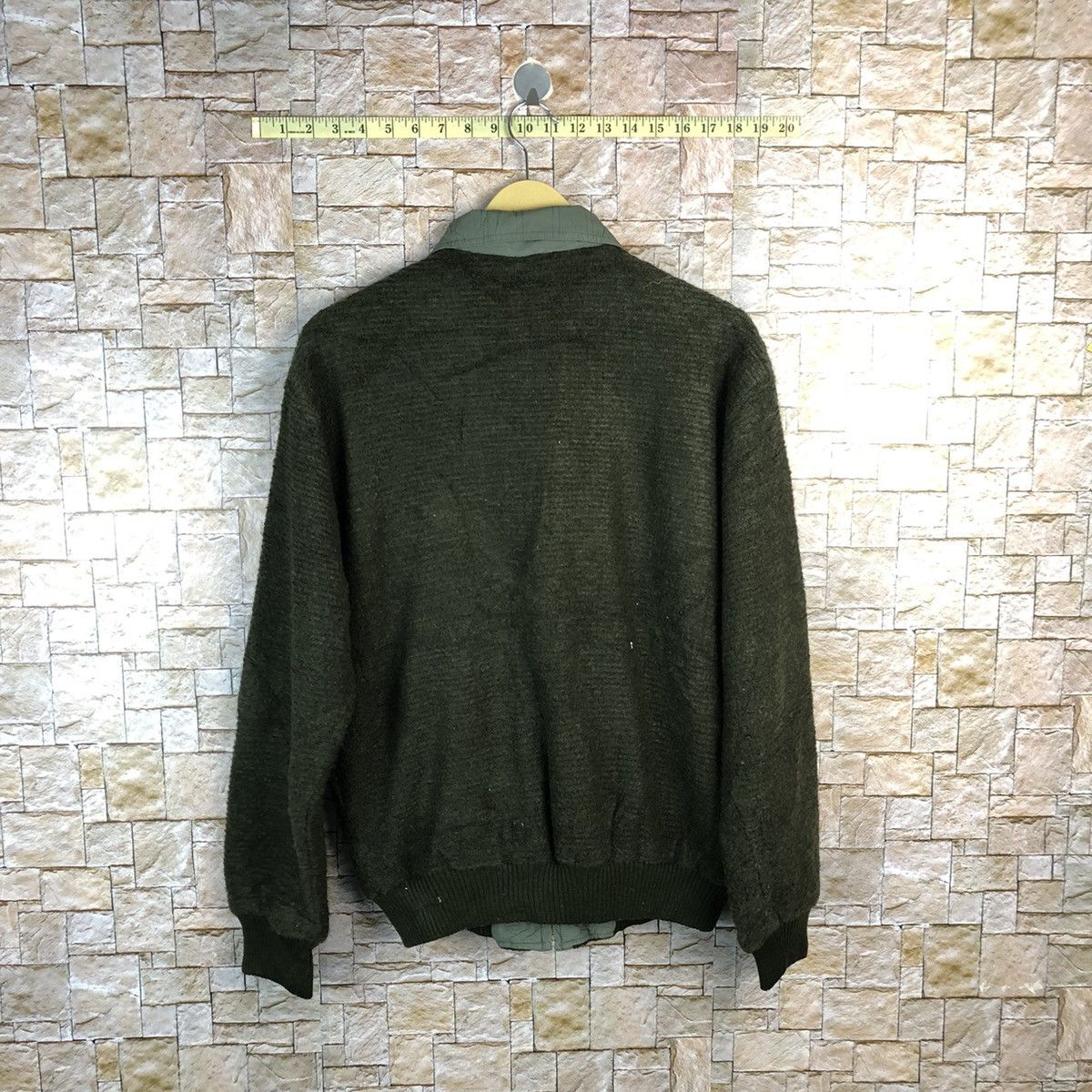 Japanese Brand Jericho vintage mohair Green Jacket #A814 Size US L / EU 52-54 / 3 - 14 Thumbnail