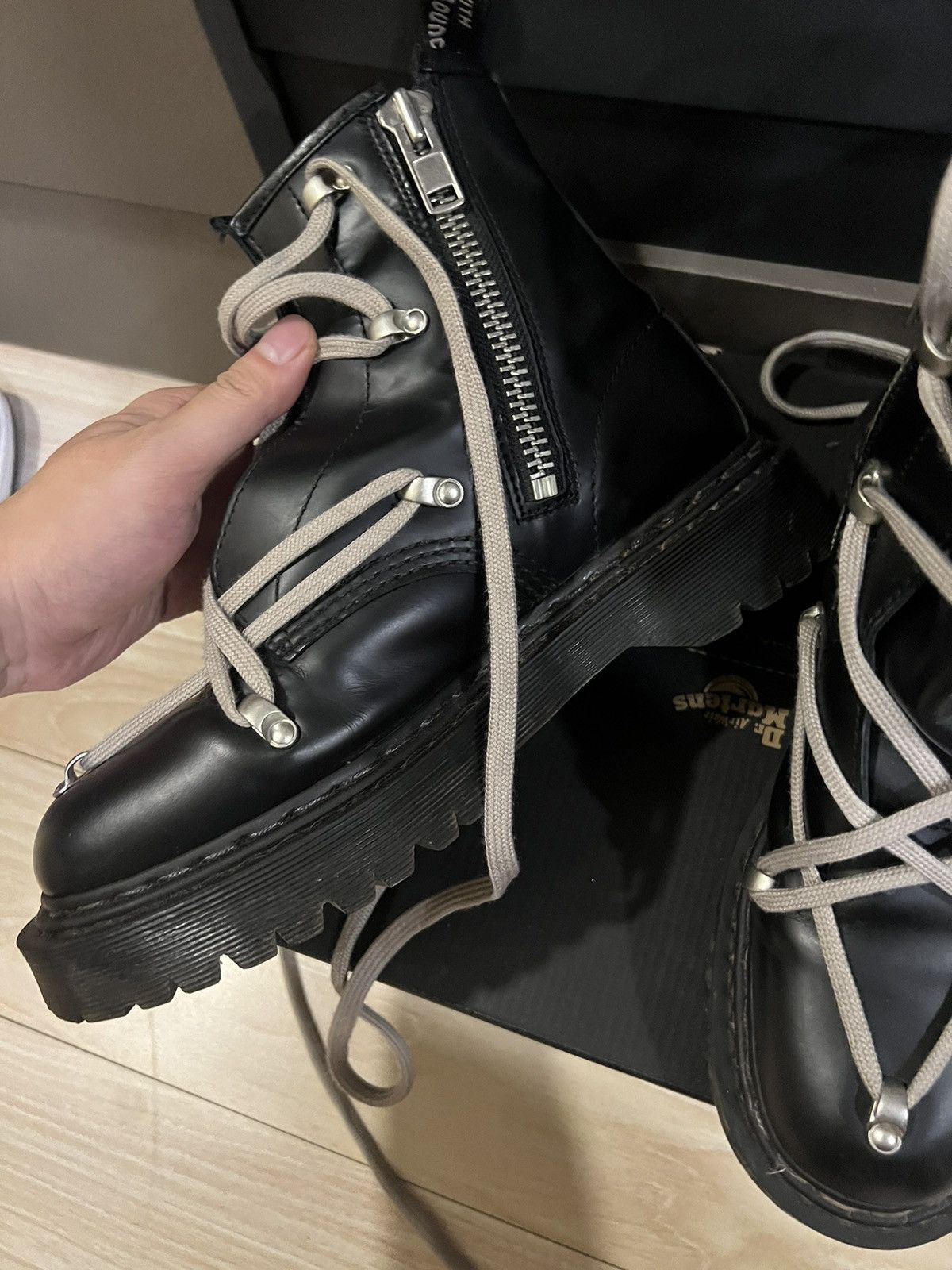 Rick Owens Rick Owens dr.martens OG bex boots Size US 8 / EU 41 - 6 Thumbnail