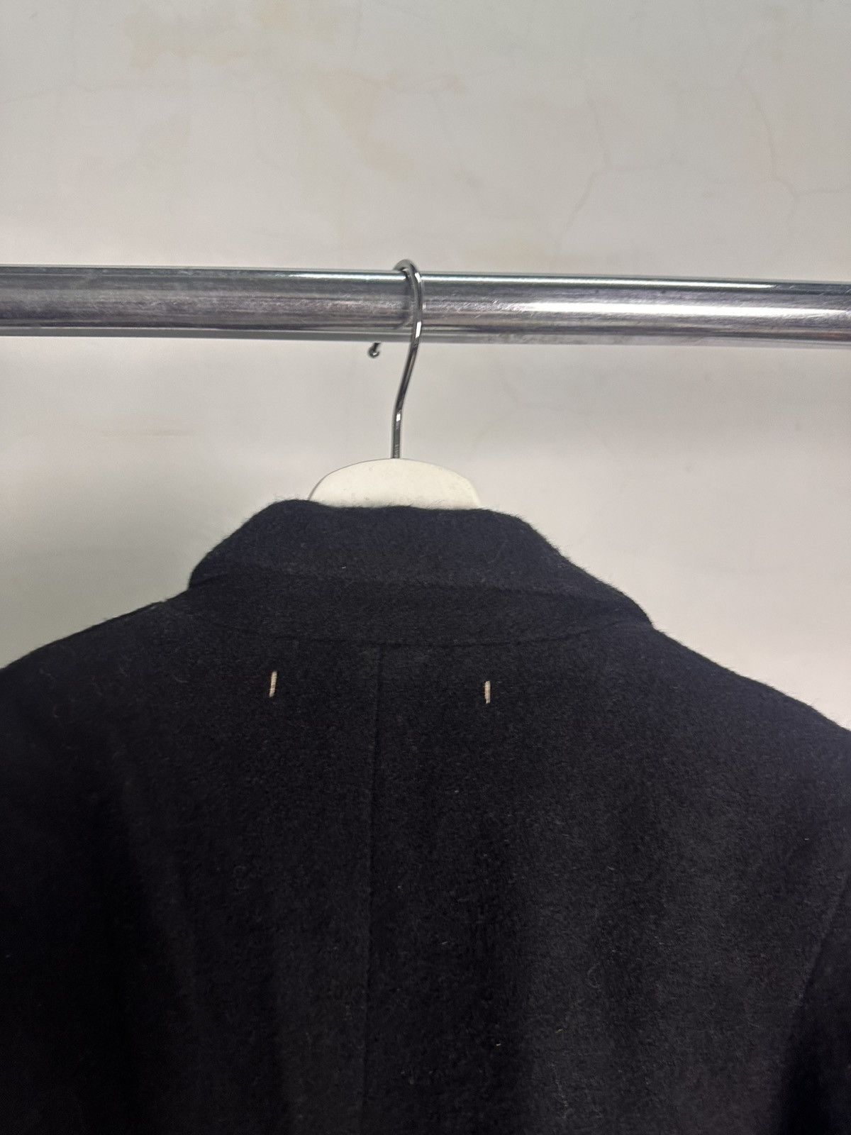 John Alexander Skelton Suzuki Takayuki Poetcore Wool black double-breasted coat Size US S / EU 44-46 / 1 - 8 Thumbnail