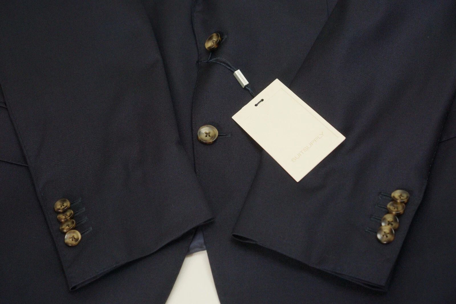 Suitsupply Men Suitsupply Suit La Spalla REDA Navy Traceable Wool US42 Size 42R - 5 Thumbnail