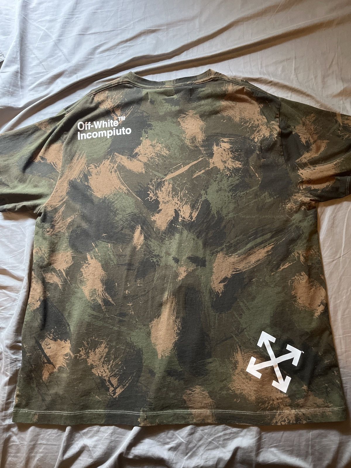 Off-White Off-White Paintbrush Camo T-Shirt size Large Size US L / EU 52-54 / 3 - 1 Thumbnail