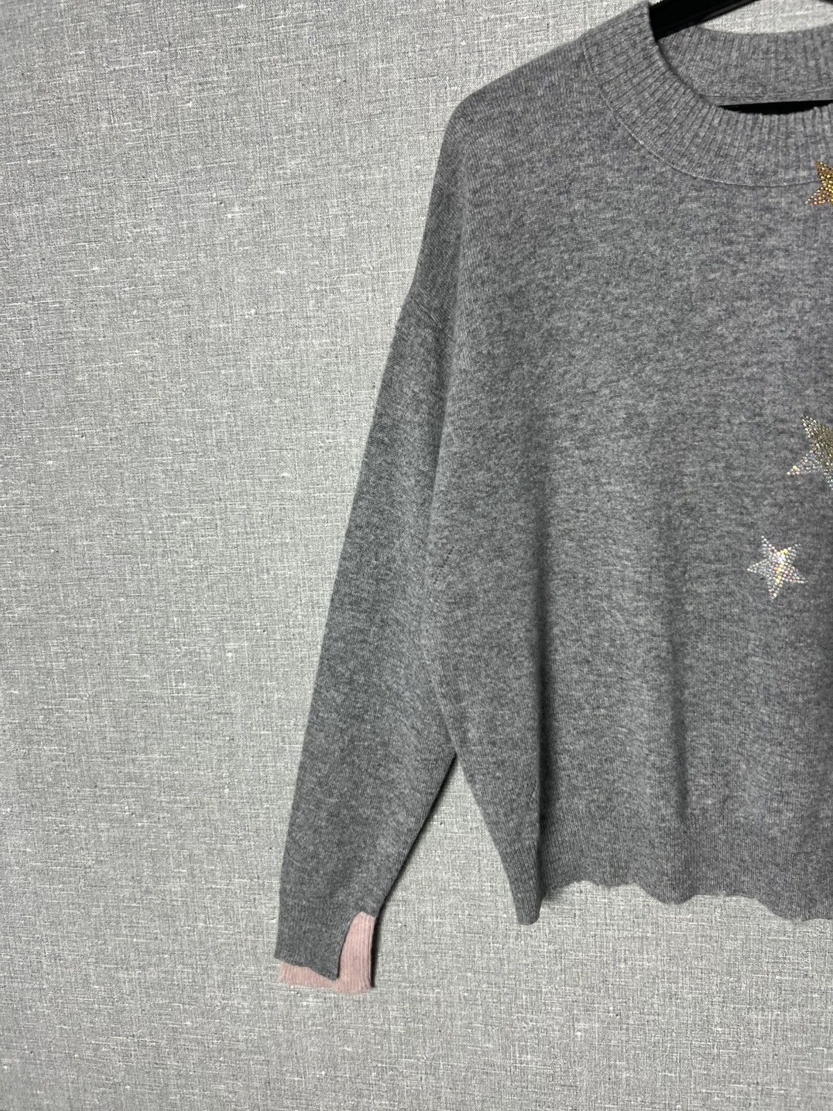 Zadig & Voltaire Zadig & Voltaire Gaby Strass Stars Cashmere Studded Sweater Size XS / US 0-2 / IT 36-38 - 4 Thumbnail