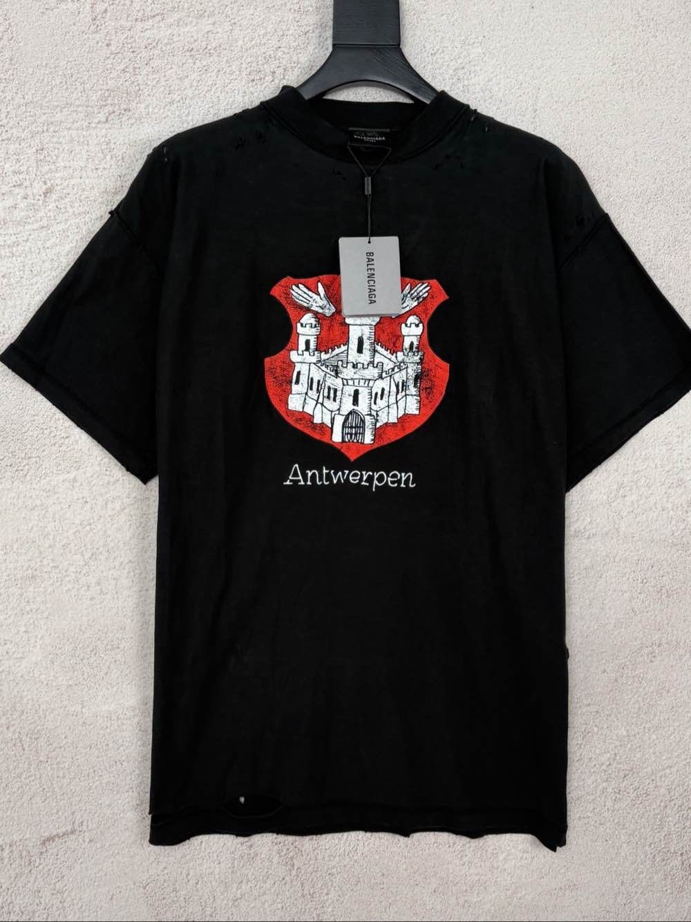 Balenciaga Balenciaga Antwerpen Logo T-Shirt Size M Size US M / EU 48-50 / 2 - 1 Thumbnail