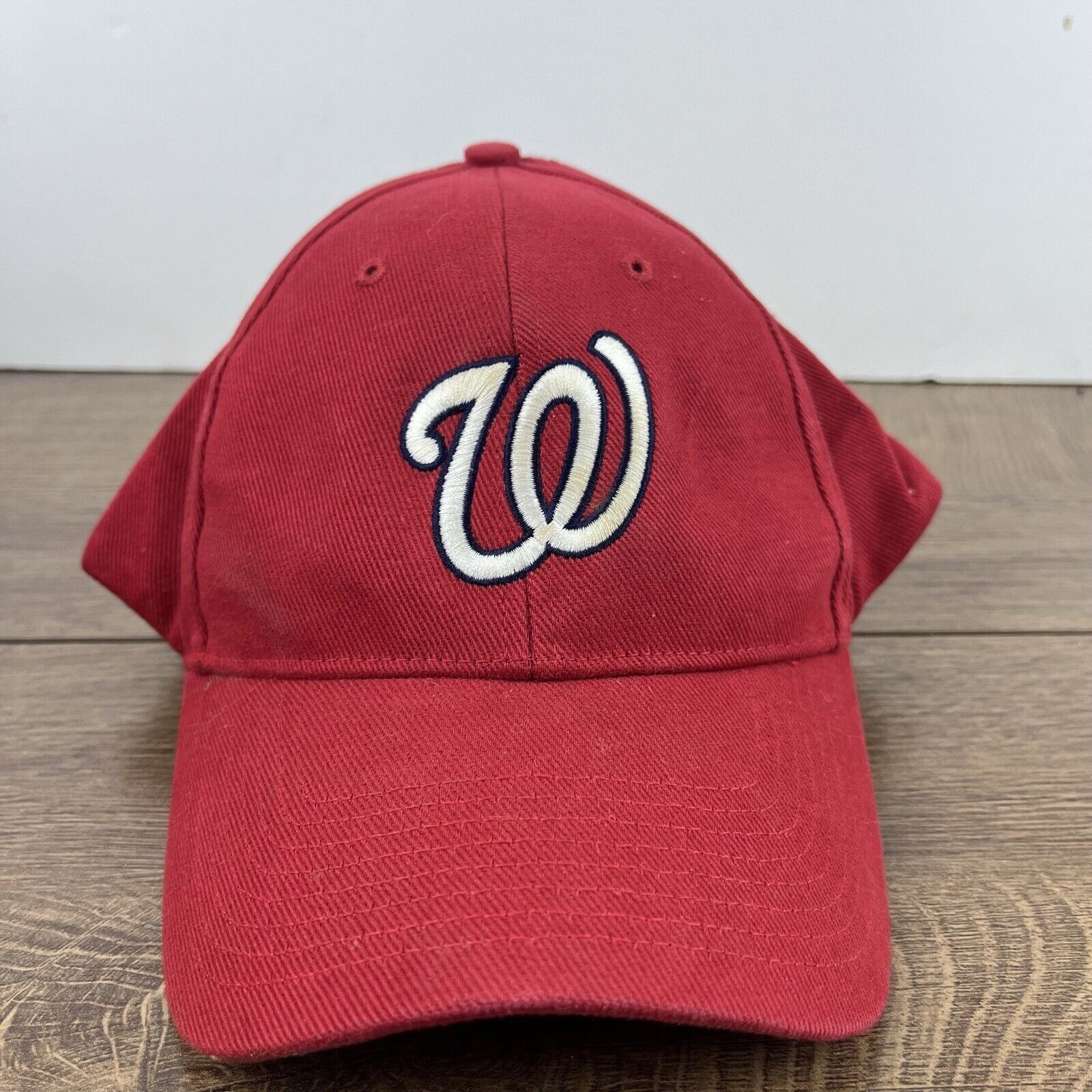 Other Washington Nationals Hat Red Adjustable Hat MLB Nats Red Adu Size ONE SIZE - 4 Thumbnail