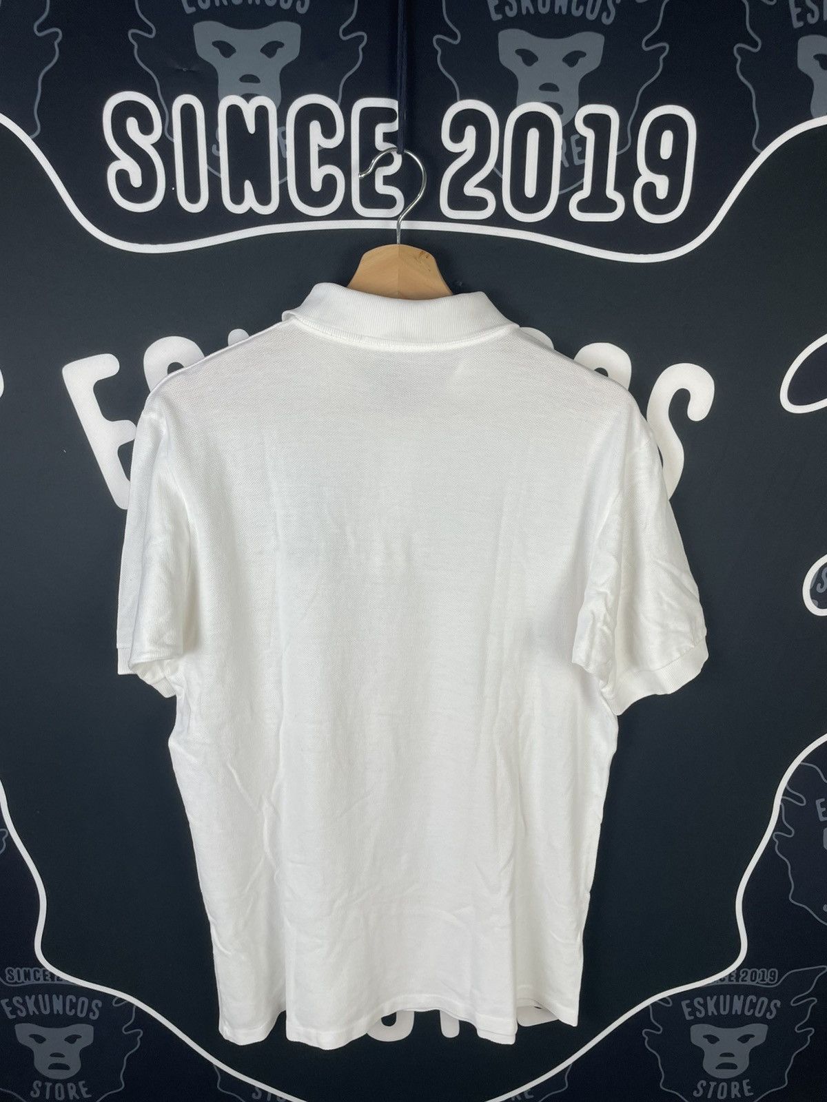 Fred Perry × Gear for Sports Vtg Fred Perry White Polo Tee Size US M / EU 48-50 / 2 - 3 Thumbnail