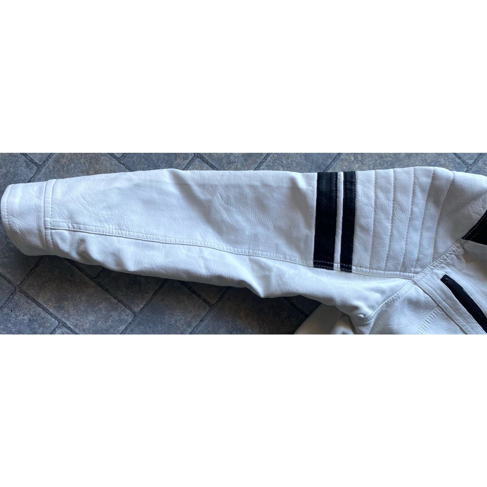 Vintage Bleu Grandeur Jacket White Size Small Mens Zip Up Polyester Jacket S White Men Size US S / EU 44-46 / 1 - 6 Thumbnail