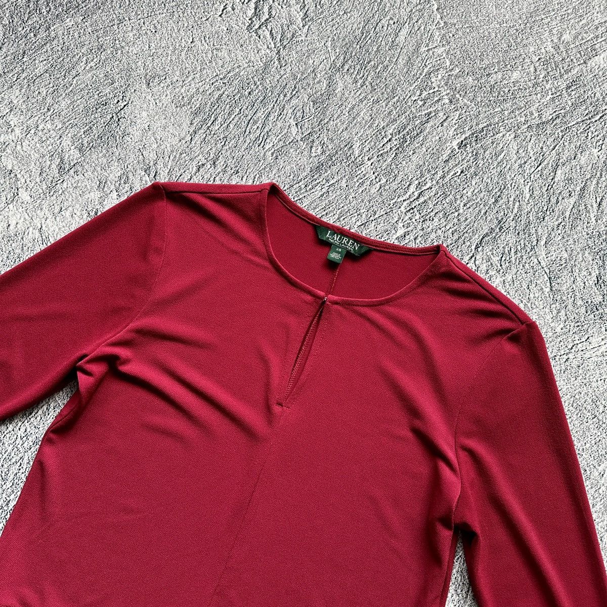 Polo Ralph Lauren × Ralph Lauren Women’s Polo Ralph Lauren Dress Bluz Red Size: XS Size XS / US 0-2 / IT 36-38 - 4 Thumbnail