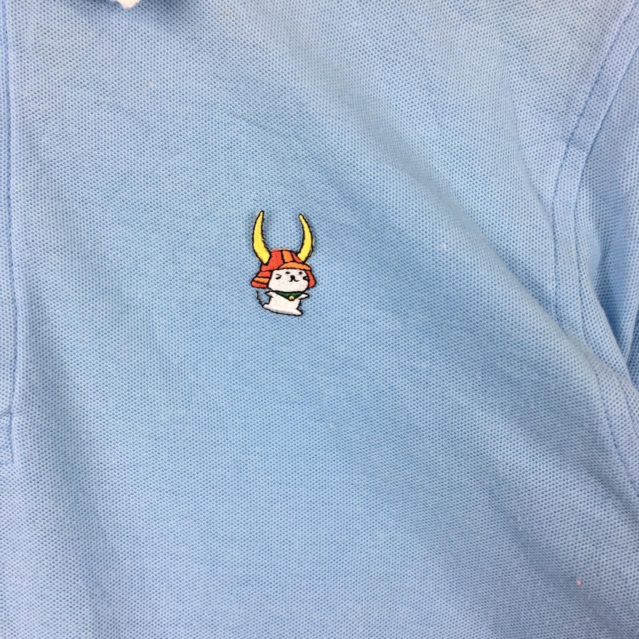 Vintage Vtg FINE DAYS Anime Japan Cartoon Polo Tee Shirt Samurai Size US M / EU 48-50 / 2 - 3 Thumbnail