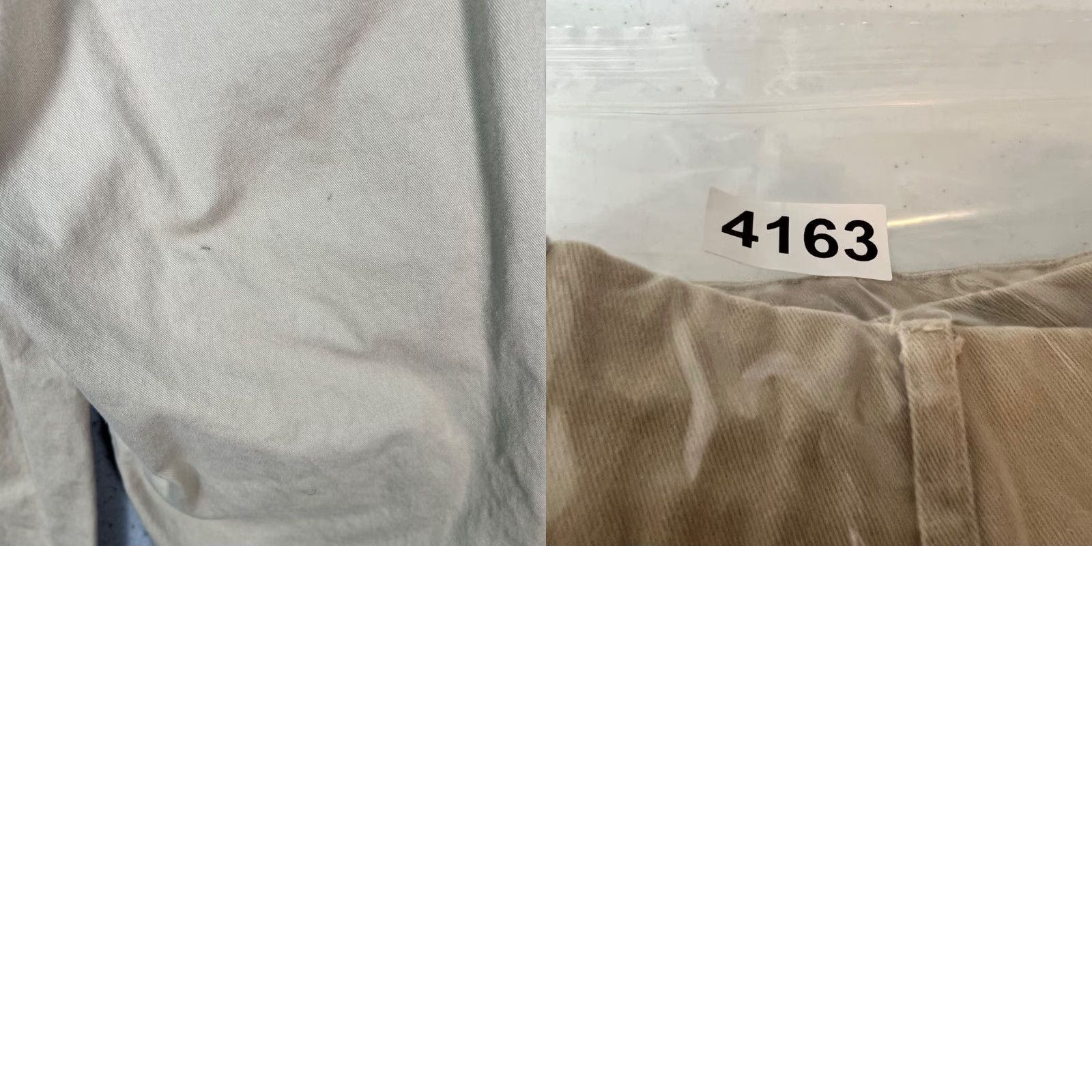 Saintwoods Saint Woods Beige Khaki Pants Mens Size 30 Cotton Embroidered Logo Straight Leg Size US 30 / EU 46 - 9 Thumbnail