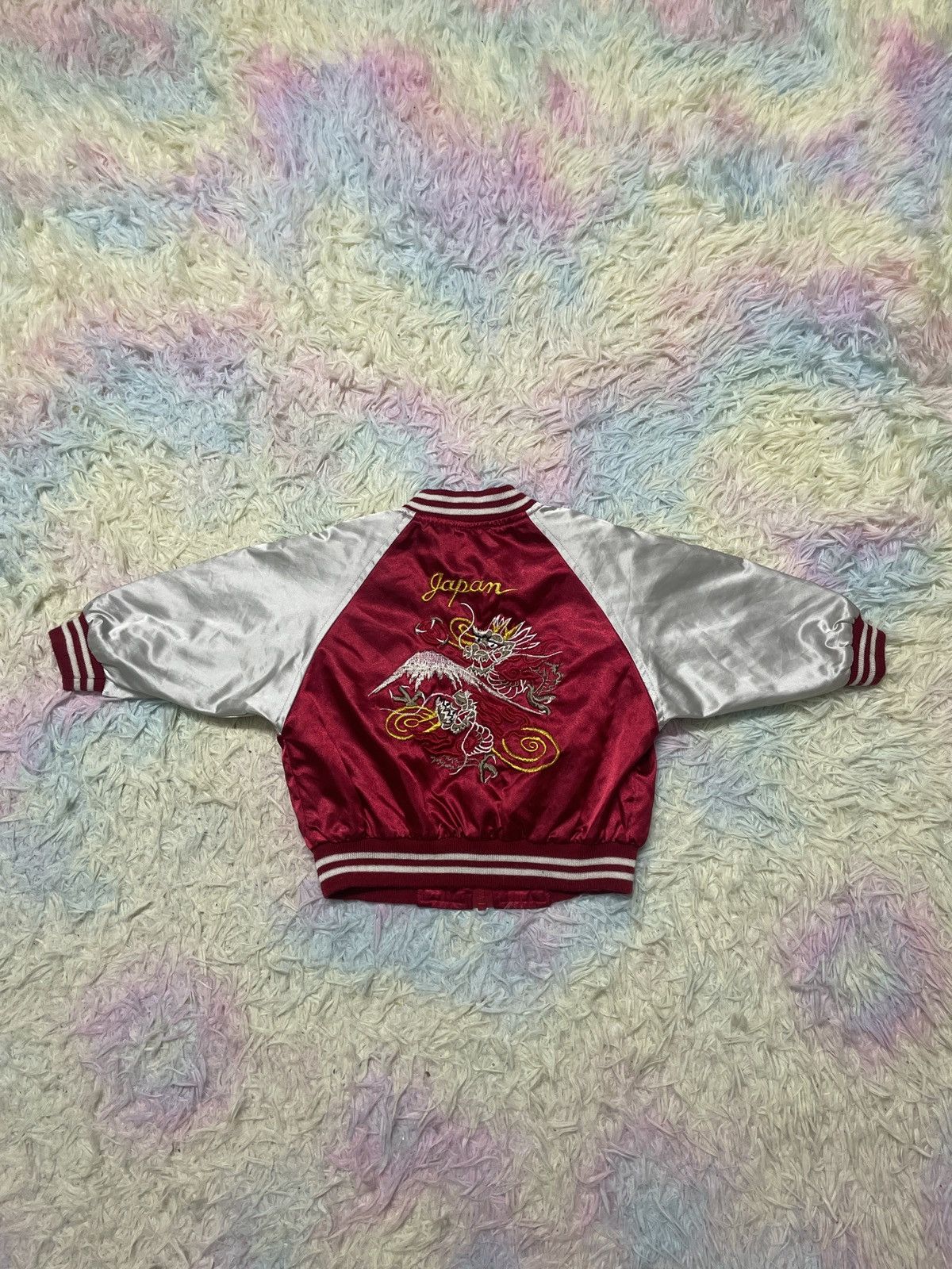 Japanese Brand Kids sukajan dragon jacket Size US XXS / EU 40 - 2 Thumbnail