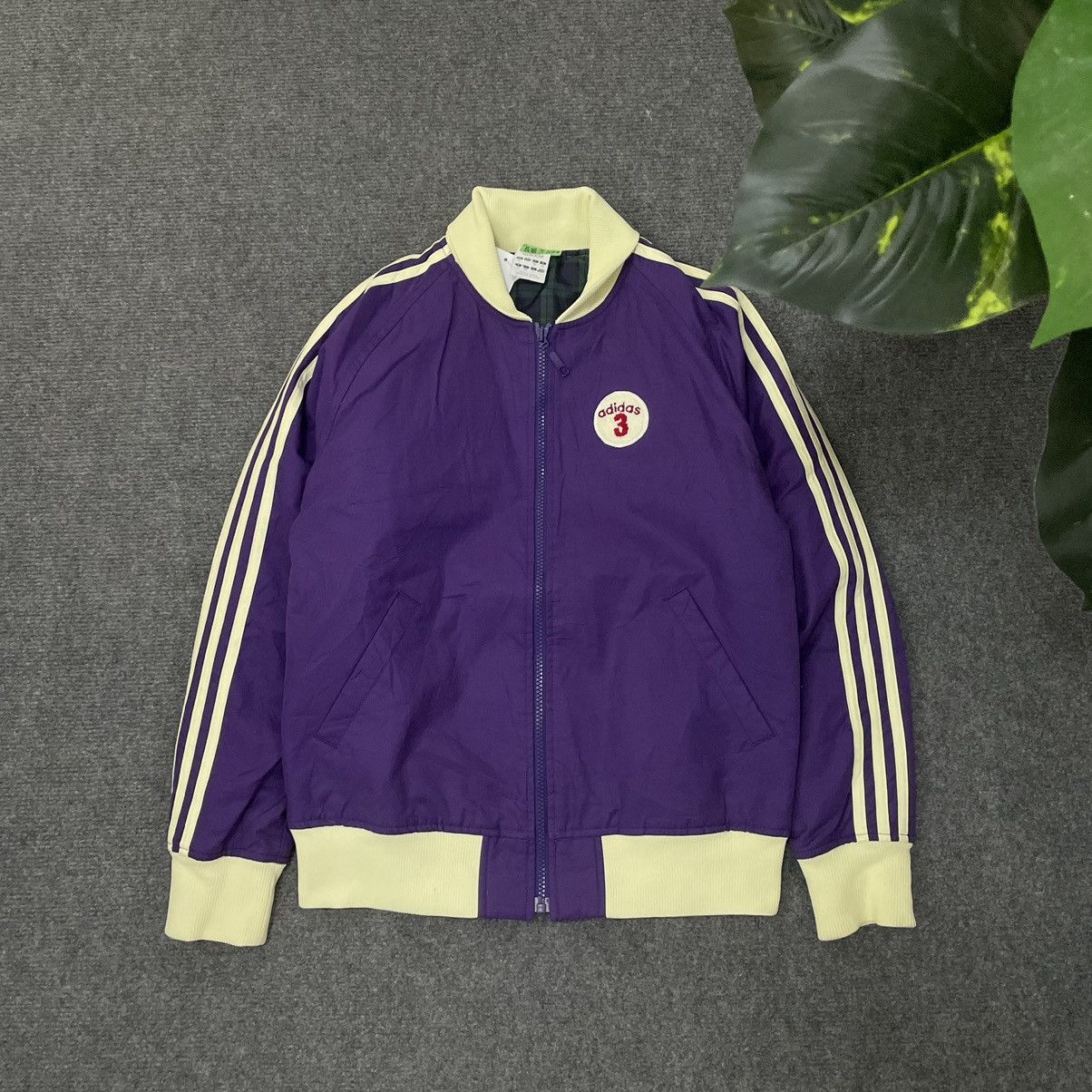 Adidas × Vintage Vintage 2005 Adidas Bomber Jacket Quilted Lining Size US S / EU 44-46 / 1 - 1 Thumbnail