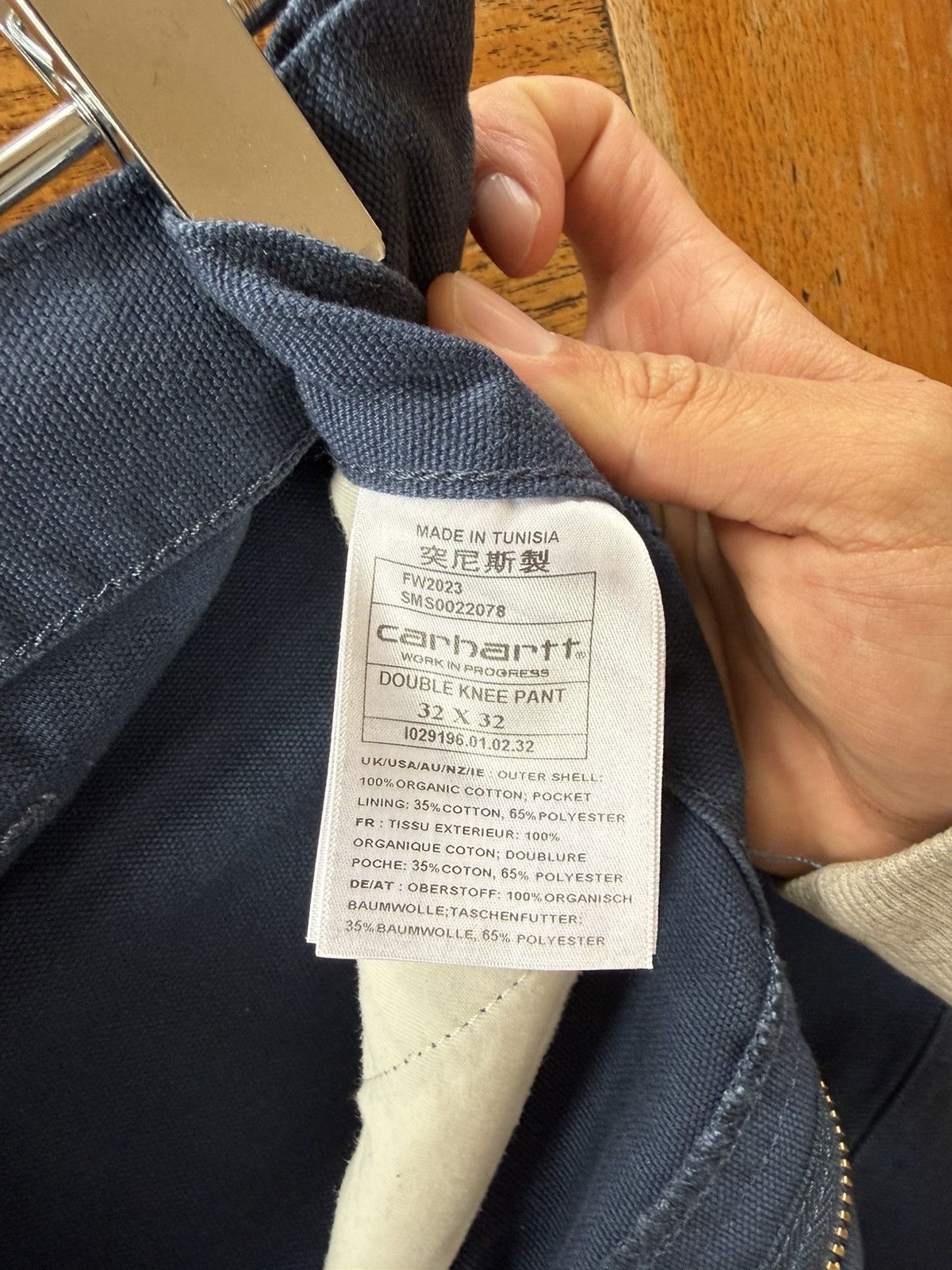 Carhartt Wip Carhartt Double Knee carpenters 1 of 1 sample Size US 32 / EU 48 - 3 Thumbnail