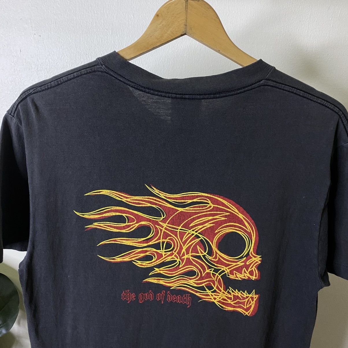 West Coast Choppers 1990s West Coast Choppers The God Of Death Faded Black Ter Size US M / EU 48-50 / 2 - 2 Thumbnail