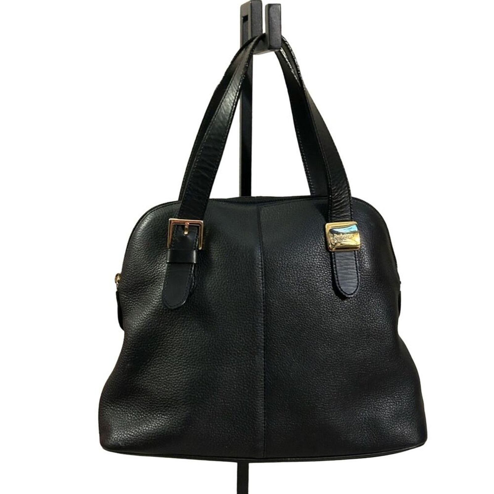 Burberry Authentic BURBERRY Vintage Leather Shoulder Hand Bag Size ONE SIZE - 1 Thumbnail