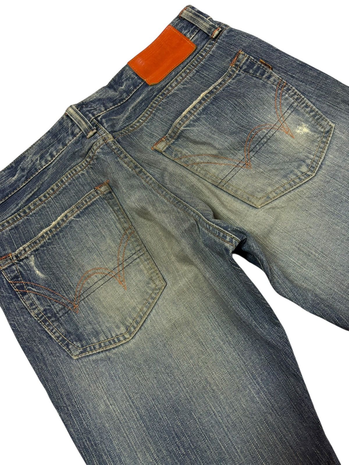 Edwin Vtg Edwin Japan 511 Grunge Distressed Jeans Size US 32 / EU 48 - 6 Thumbnail