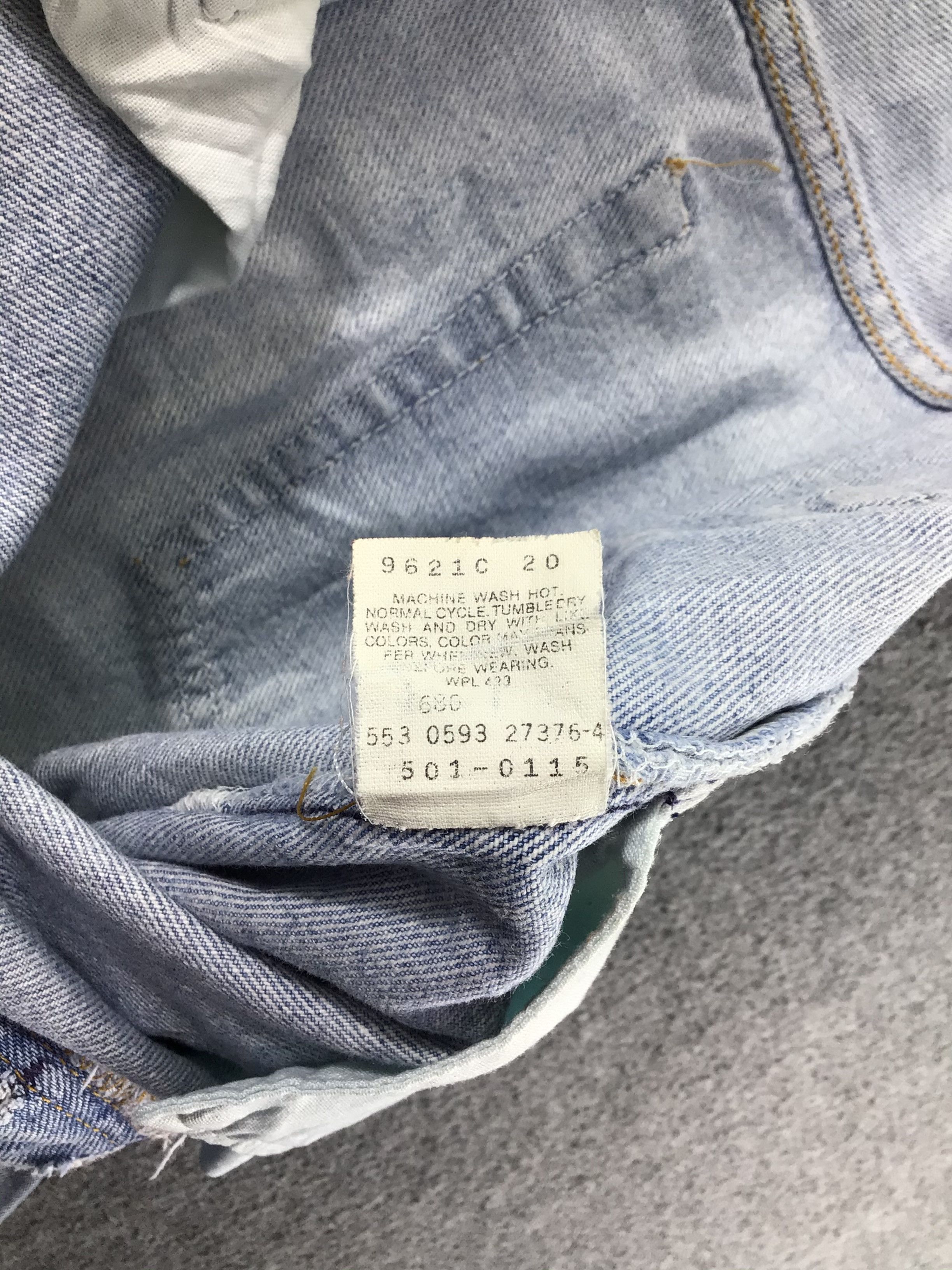Levi's × Vintage Vintage Levis 501 Jeans-JM157 Size US 31 - 10 Thumbnail